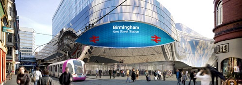 Birmingham New Street Train Station